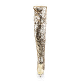 BLONDIE-R-3011 - Gold Sequins/Gold Chrome