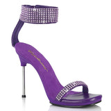 CHIC-40 - Purple Faux Leather-RS/Purple