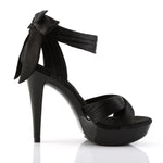 COCKTAIL-568 - Blk Satin/Blk