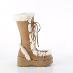 CUBBY-311 - Camel Vegan Suede