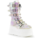 DAMNED-225 - Pearl Iridescent Vegan Leather