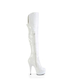 DELIGHT-3018 - Wht Str. Pat/Wht