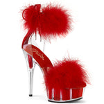 DELIGHT-624F - Clr-Red Fur/M