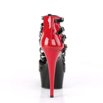 DELIGHT-695 - Blk-Red Pat/Blk