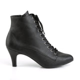 DIVINE-1020 - Blk Faux Leather