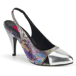 DREAM-405 - Multi-Color Snake Print-Slv Metallic Pu