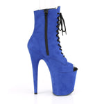 FLAMINGO-1021FS - Royal Blue Faux Suede/Royal Blue Faux Suede