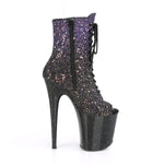 FLAMINGO-1021OMBG - Purple Multi Glitter/Blk