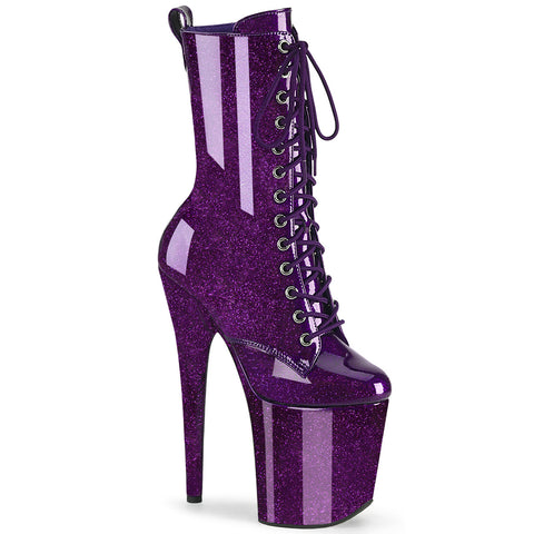 FLAMINGO-1040GP - Purple Glitter Pat/M