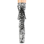 FLAMINGO-1050SP - Blk-Wht Snake Print/Blk-Wht Snake Print