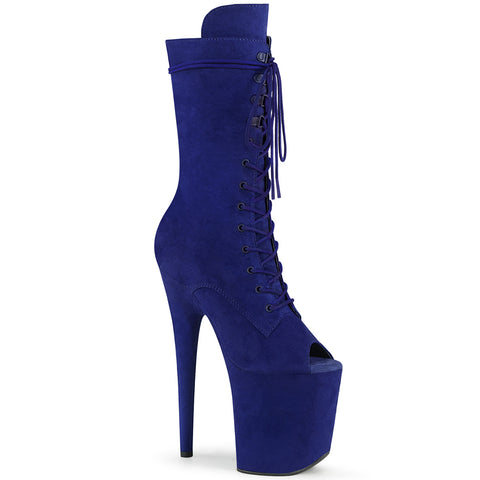 FLAMINGO-1051FS - Royal Blue Faux Suede/Royal Blue Faux Suede