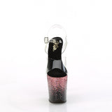 FLAMINGO-808SS - Clr/Blk-Pink Multi Glitter