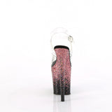 FLAMINGO-808SS - Clr/Blk-Pink Multi Glitter