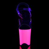 FLAMINGO-808UV - Clr/Neon Pink