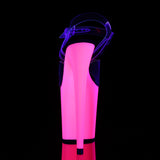 FLAMINGO-808UV - Clr/Neon Pink