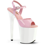 FLAMINGO-809 - B. Pink Pat/Wht