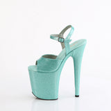 FLAMINGO-809GP - Aqua Glitter Pat/M