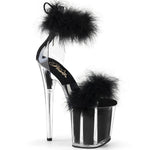 FLAMINGO-824F - Clr-Blk Fur/M