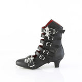 FLORA-1035 - Blk Vegan Leather