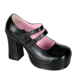 GOTHIKA-09 - Blk Vegan Leather