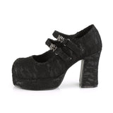 GOTHIKA-09 - Blk Satin-Lace