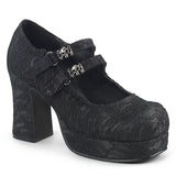 GOTHIKA-09 - Blk Satin-Lace