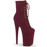 INFINITY-1020FS - Burgundy Faux Suede/Burgundy Faux Suede