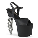 IRONGRIP-709 - Blk F.Leather/Blk Matte-Slv Brushed