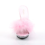 LIP-101-8 - B. Pink Satin-Fur/Clr