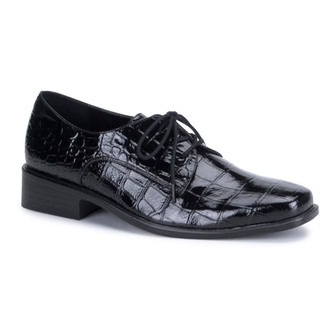 LOAFER-17 - Blk Alligator Pat