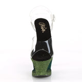 MOON-708OMBRE - Clr/Emerald-Blk Ombre