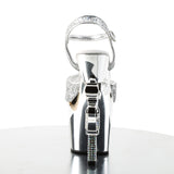 REVOLVER-709G - Slv Multi Gltr/Slv Chrome