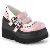 SHAKER-27 - B. Pink-Wht Patent