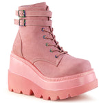 SHAKER-52 - B. Pink Vegan Suede