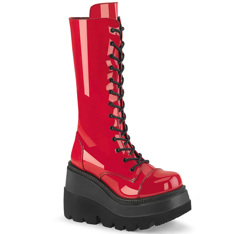 SHAKER-72 - Red Patent - Size 6