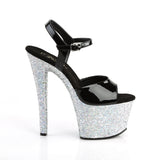 SKY-309LG - Blk Pat/Slv Multi Glitter