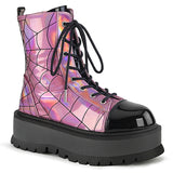 SLACKER-88 - Pink Hologram-Blk Pat