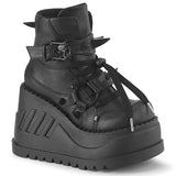 STOMP-60 - Blk Vegan Leather