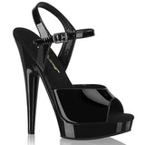 SULTRY-609 - Blk Pat/Blk - CLEARANCE