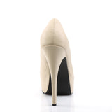 TEEZE-06W (NLA) - Cream Faux Leather size 16