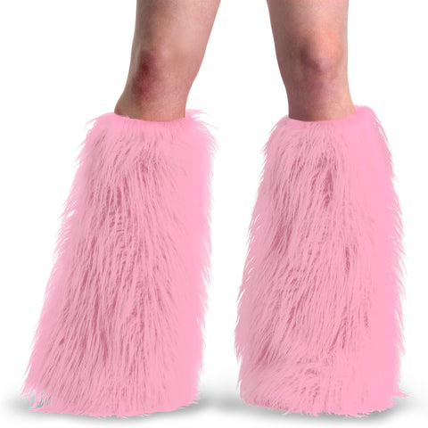 YETI-08 Baby Pink Faux Fur Boot Sleeve